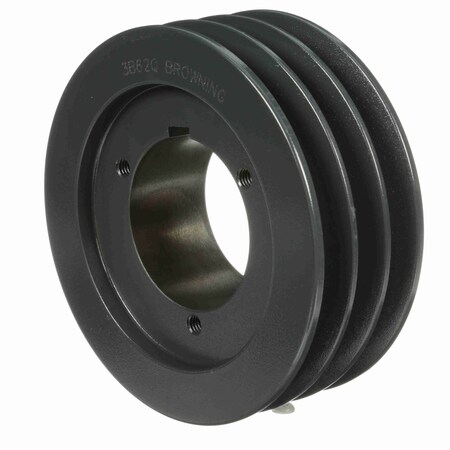 Browning 3 Groove Cast Iron Bushed Bore Multiple Sheave, 3B62Q 3B62Q